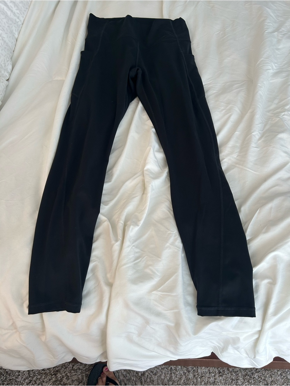 Fabletics Black High-Waist Leggings size large women’s
